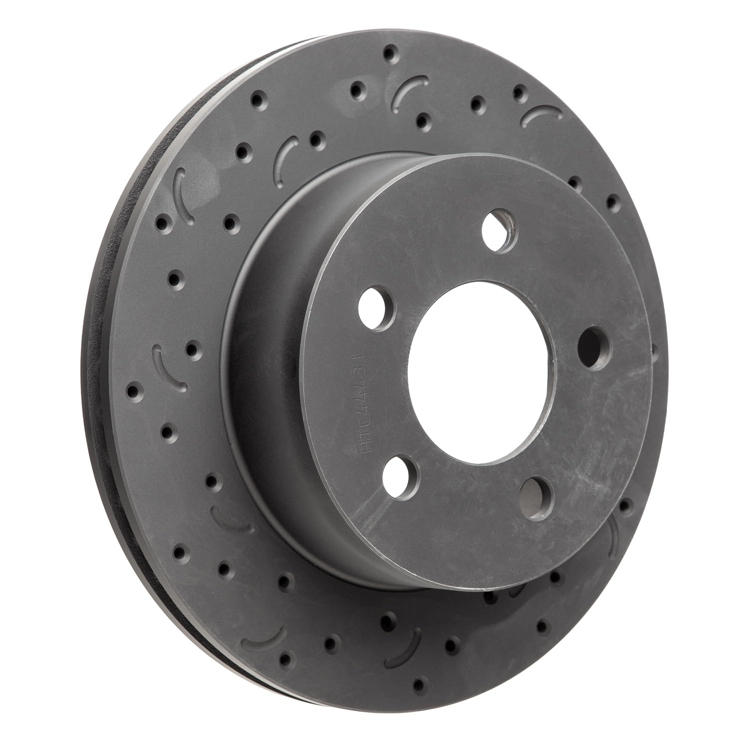 Hawk Performance Talon Rotors Cross-Drilled and Slotted HTC4443