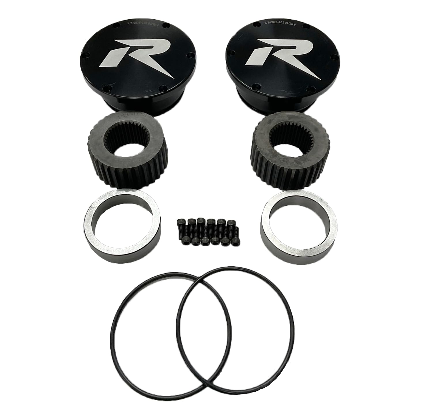 Dana 60 Revolution Gear Flange Kit Fits Super Duty 2005+ 35-Spline