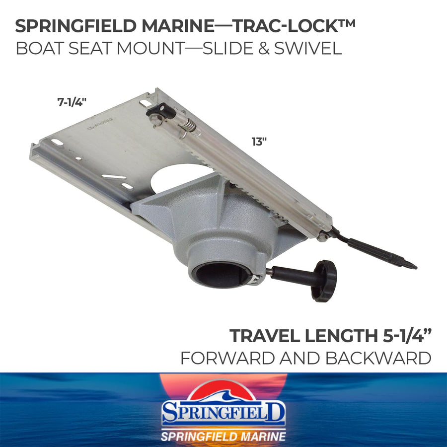 Trac-Lock Springfield Marine 1100531-1 Chair Slide 2 3/8" Non-Locking