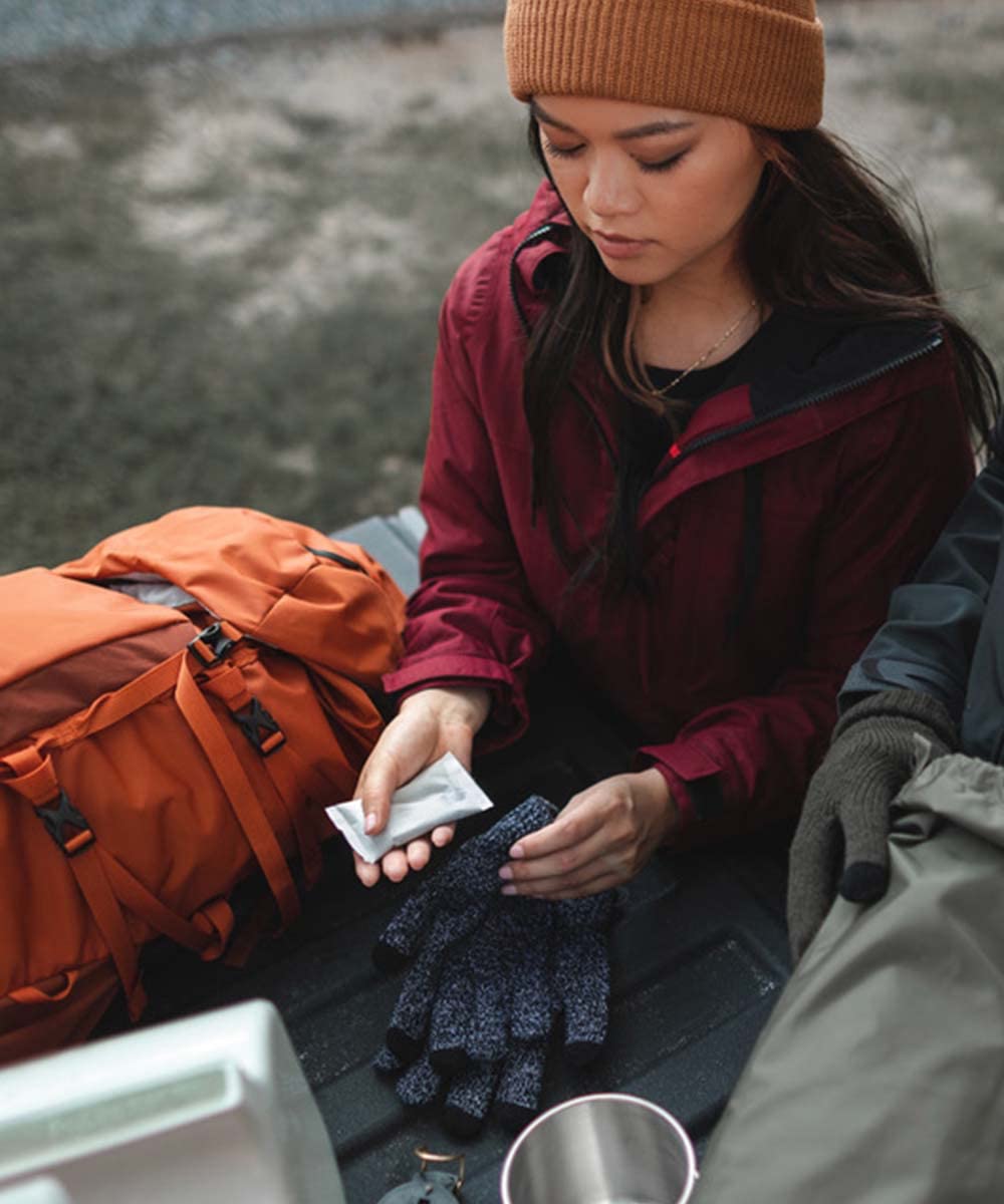 Disposable Hand Warmers THAW Air-Activated, Unique Design Reacts with Air Creating a Safe and Long Lasting Hand Warmer, 10 Pair Pack, Orange