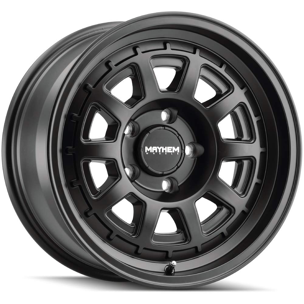 Voyager 8303 Mayhem 8303-7883MB18 Matte Black 17X8.5 6-139.7 18mm 106mm