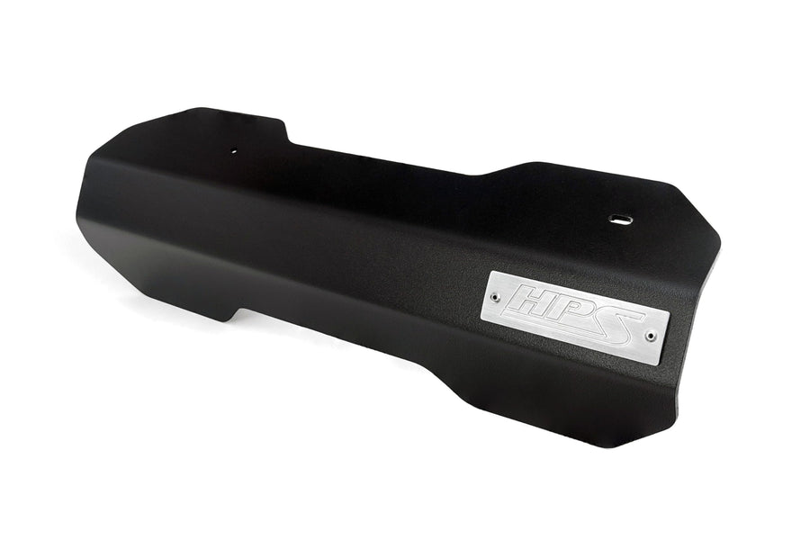 HPS Aluminum Belt Cover Kit Black Compatible for 2013-2019 Subaru Legacy Outback 2.5L, 71-101WB