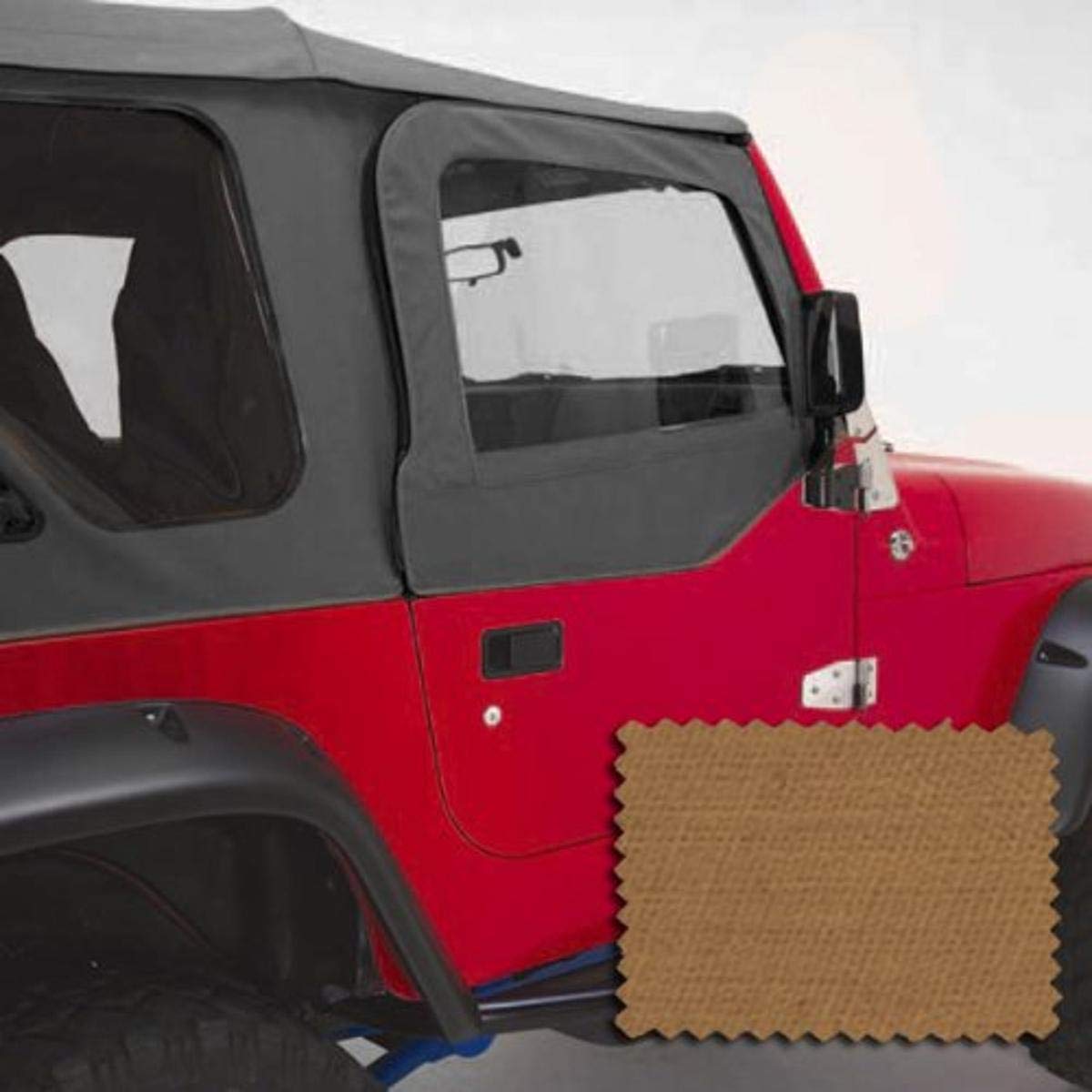 Rugged Ridge TJ Door Kit for Jeep Wrangler | Vinyl, Spice | 13714.37 | Fits 1997-2006 Jeep Wrangler TJ