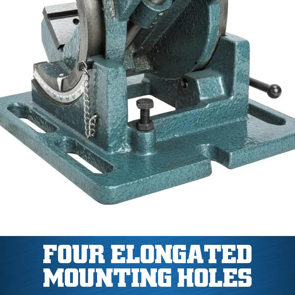 Wilton Angle Drill Press Cradle-Style Vise, 3" Jaw Width & Opening, 1-1/8" Jaw Depth (Model CR3)