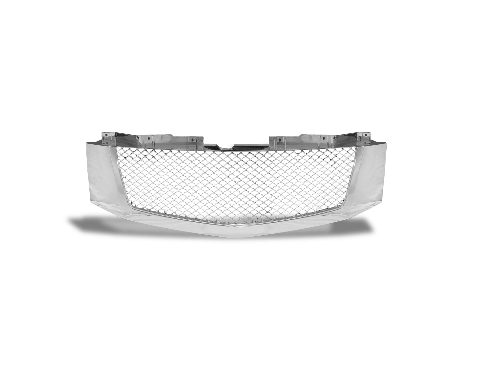 7146945 Armordillo USA Chrome Mesh Front Hood Grille - 2007-2014 Cadillac Escalade