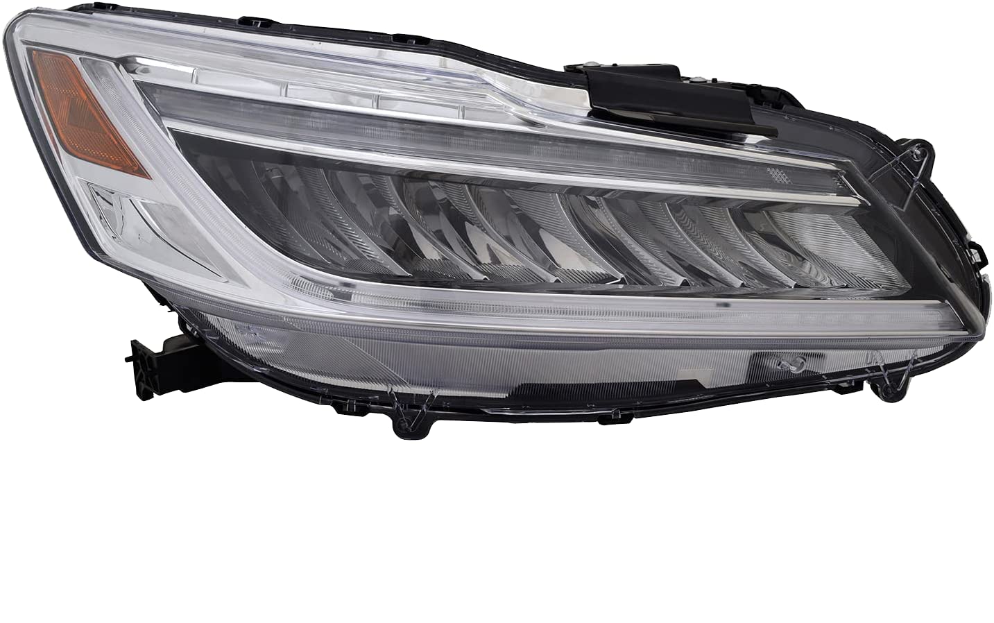 Right TYC Headlight Assembly Compatible with 2016-2017 Honda Accord