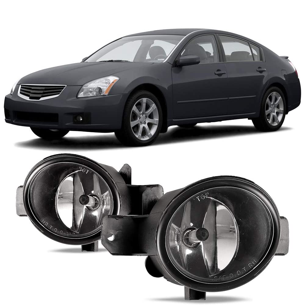 Winjet OEM Series WJ30-0281-09 for Altima Rogue Maxima Murano Pathfinder Versa Sentra Infiniti Driving Fog Lights