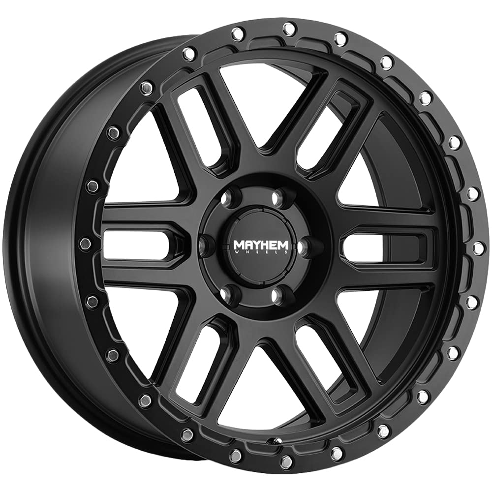 Delta 8304 Mayhem 8304-2936MB Matte Black W/Matte Black Lip 20X9 6-135 0mm 87.1mm