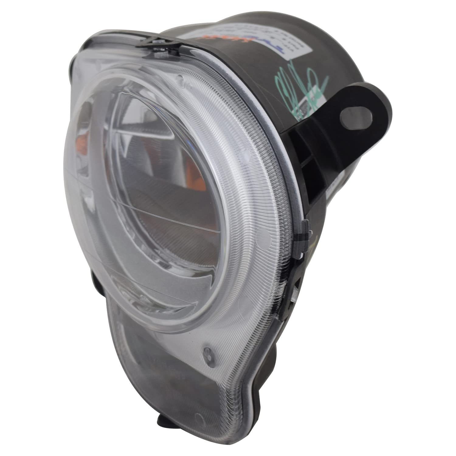 Right Turn Signal/Parking Light Assembly TYC Compatible with 2012-2019 Fiat 500