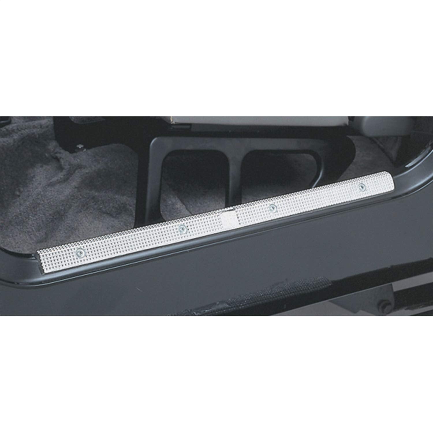 Rugged Ridge Entry Guards Door for Jeep Wrangler TJ/LJ | 2-Piece Set, No Drill | Black Aluminum | 11238.21 | Fits 1997-2006 Jeep Wrangler TJ, 2004-2006 Jeep Wrangler LJ