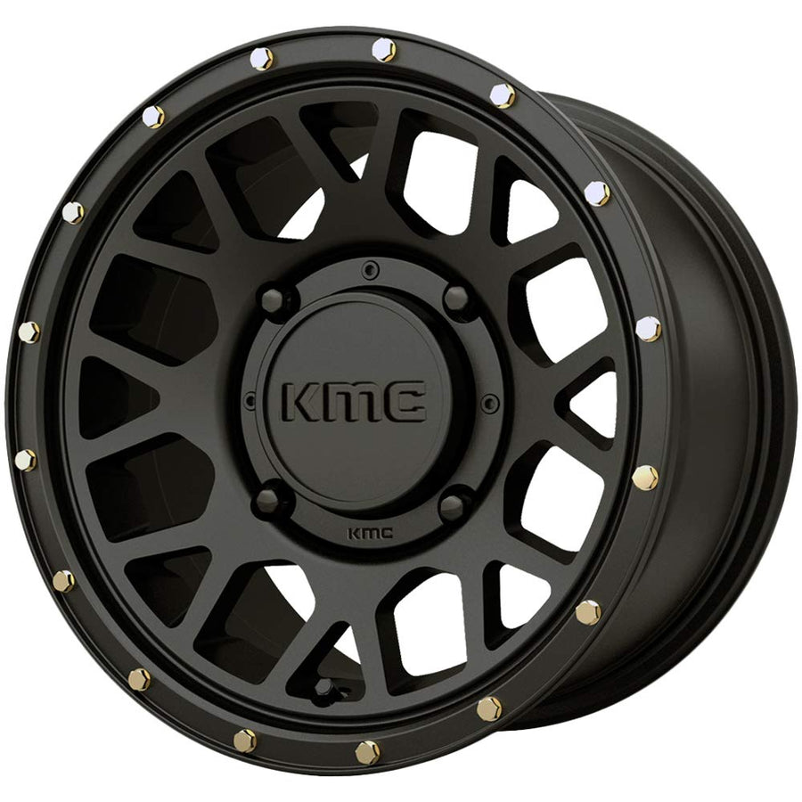 KMC Wheels KS135 Powersports 14X10 4X156 S-BLK 00MM - KS13541044700