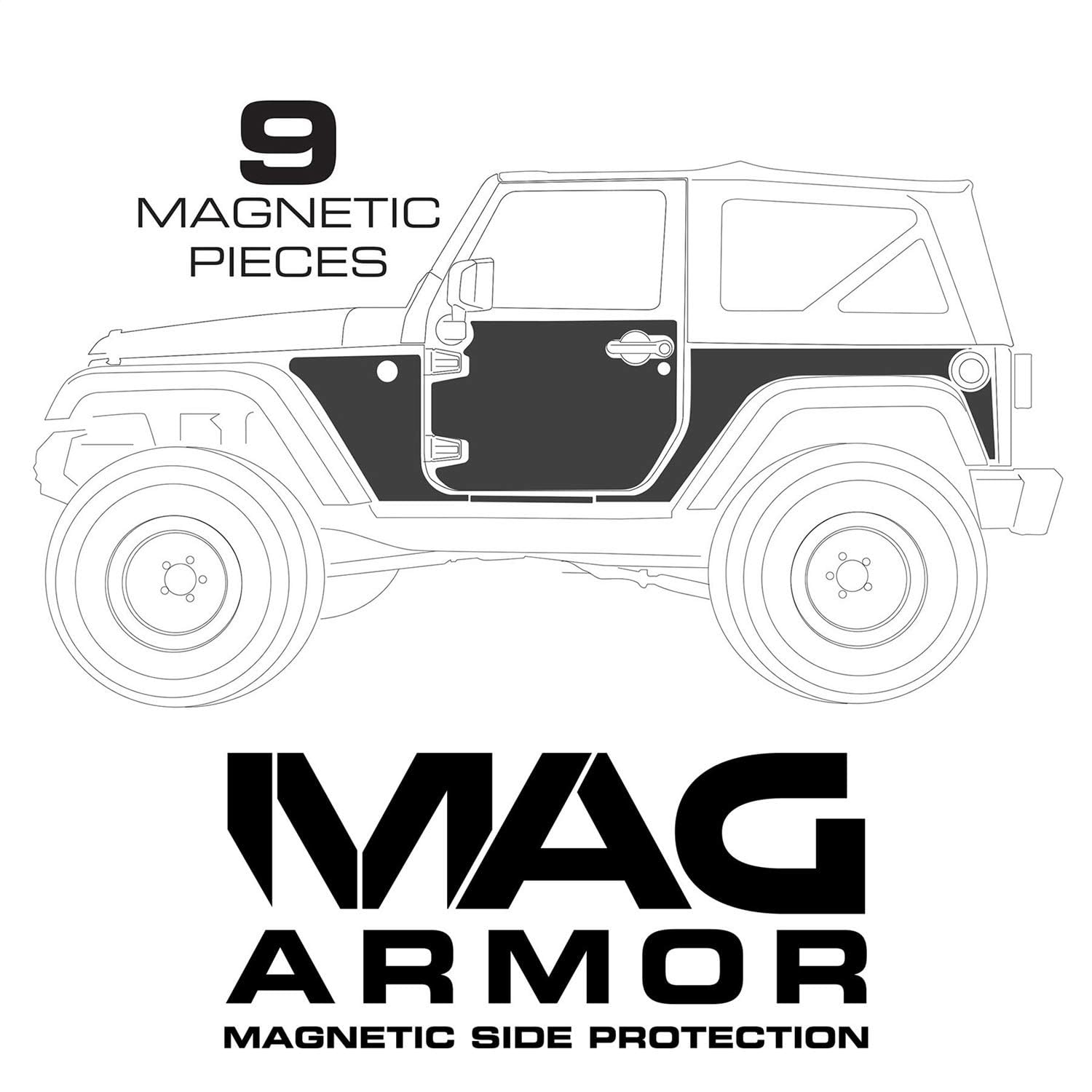 MAG-ARMOR SmittyBilt (SET OF 9) - SB76992
