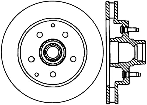 Brake Rotor StopTech (128.66025CL)