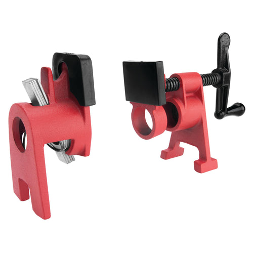 W3960 Performance Tool Cast Steel Pipe Clamp with Quick Release, 1250 lbs Clamping Pressure, 75-Inch Throat Depth, Fits 1/2-Inch NPT Pipe (not included)