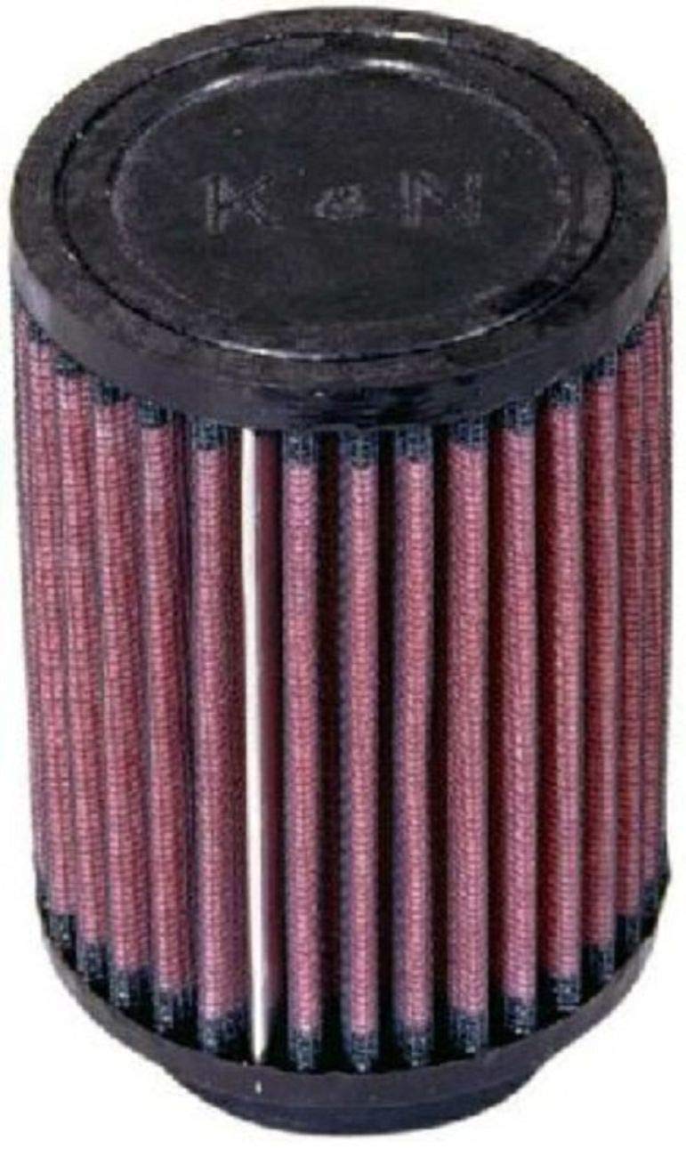 High-Flow K&N Original Lifetime Universal Clamp-On Air Filter: High Performance, Premium, Washable: Flange Diameter: 2.125 In, Filter Height: 5 In, Flange Length: 1 In, Shape: Round, RB-0510