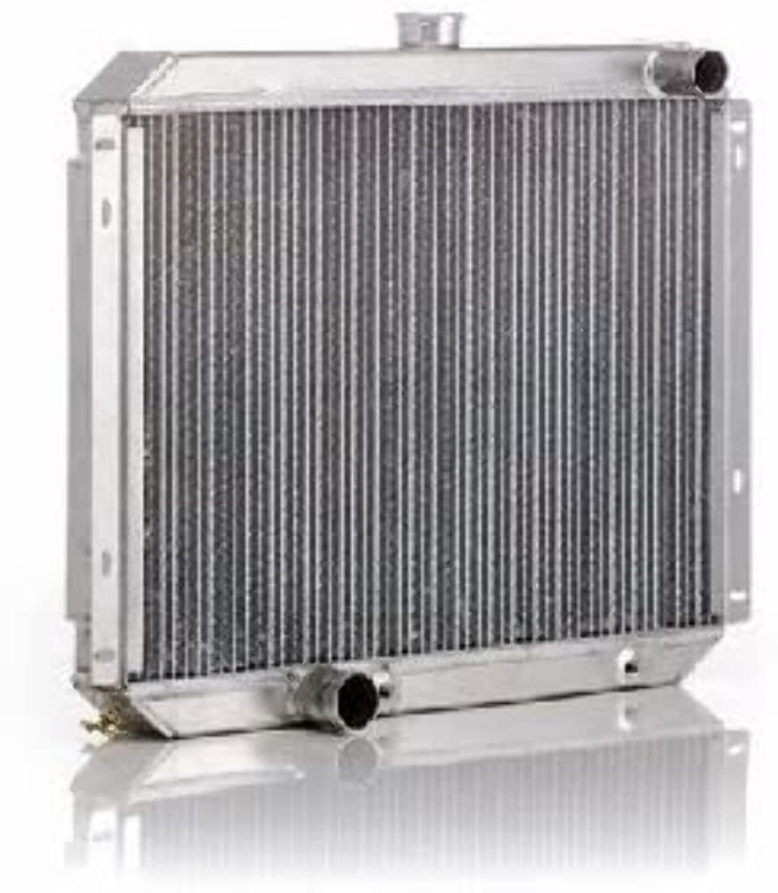 Qualifier Be Cool 35010 Natural Finish Radiator with Dual 1" Core