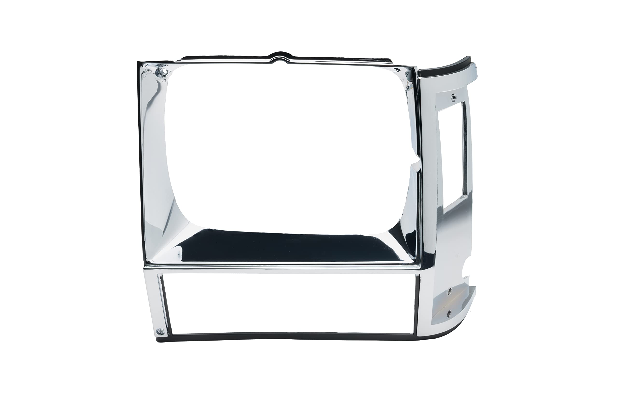 12419.11 | Omix-Ada | Headlight Bezel, Chrome, Left | OE Reference: 55002245 | Fits 1984-1990 Jeep Cherokee XJ/MJ