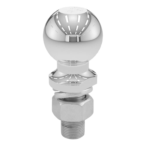 CURT 40007 Trailer Hitch Ball Chrome, 10,000 lbs, 2-5/16-Inch Diameter, 1 x 2-1/4-Inch Shank