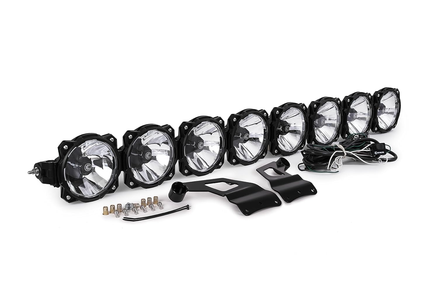 Gravity Pro6 KC HiLiTES 91308 LED Light Bar - 50" Combo System