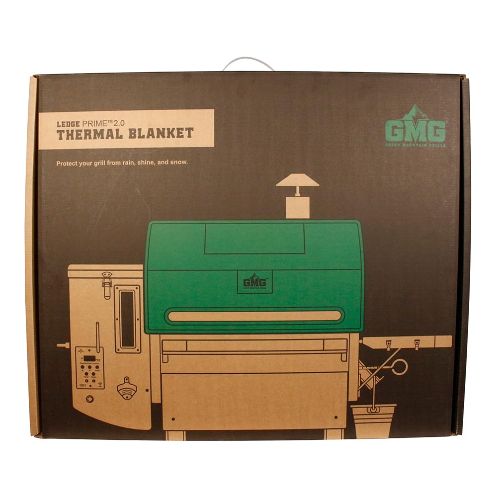 Green Mountain Grills Thermal Blanket Black for Ledge Prime & DB Models GMG-6047