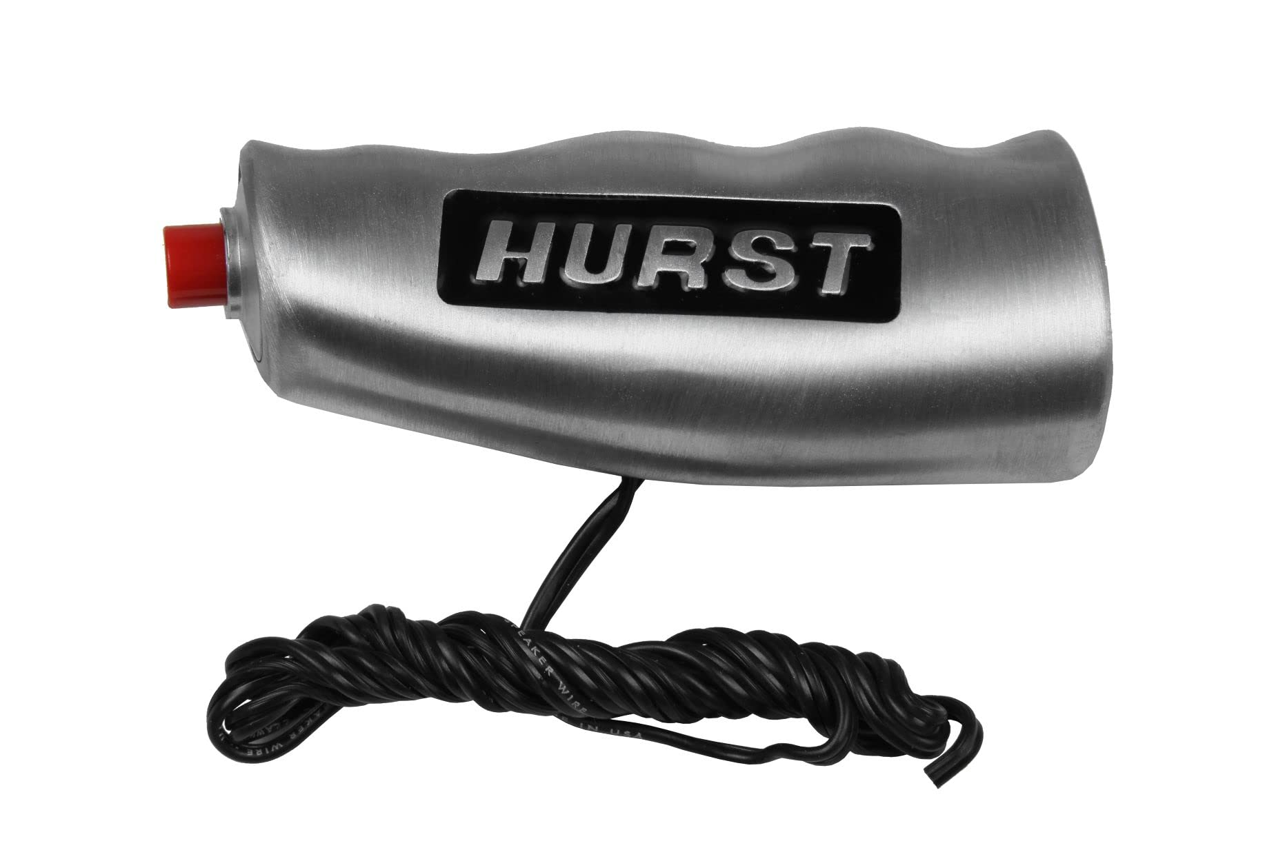 Hurst Universal "T" Handle with Button, Brushed Aluminum 1530010
