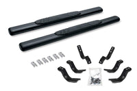 4" Go Rhino OE Xtreme Side Steps | 52" Galvanized Steel, Textured Black | 640052T