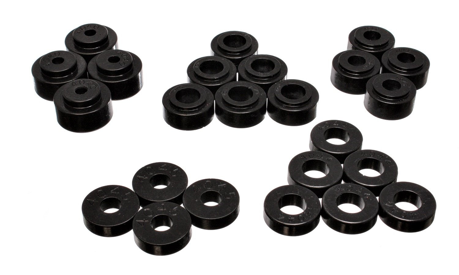 3.4113G Energy Suspension Body Mount Set for GM