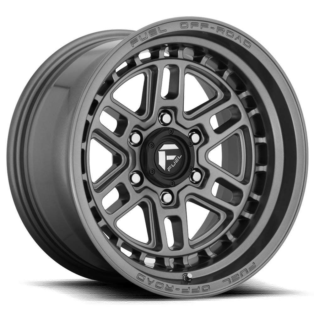 Nitro FUEL GD -Matte GUN Wheel with Painted (17 x 9. inches /6 x 139 mm, -12 mm Offset)