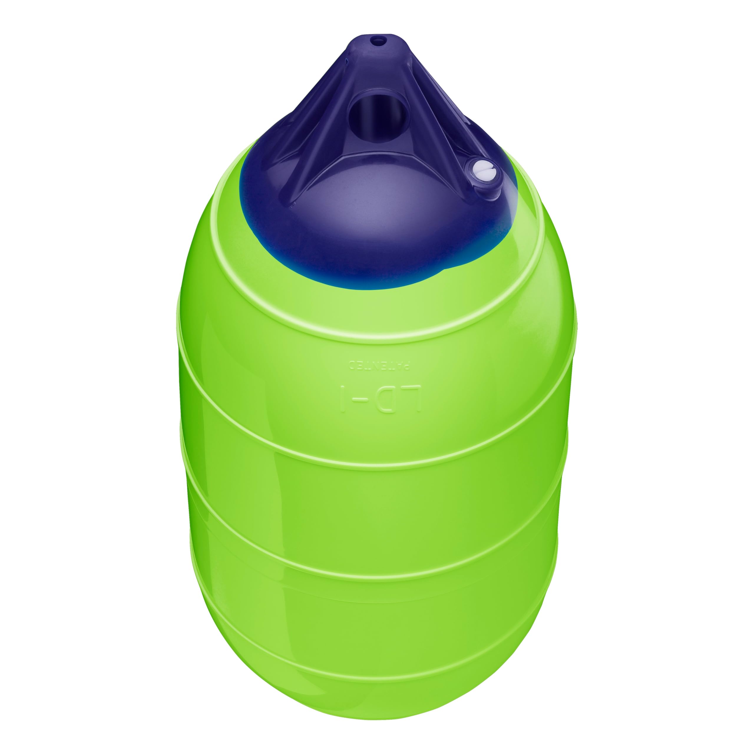 Polyform Low Drag Buoy LD-1 Standard Blue Ropehold - Lime Series