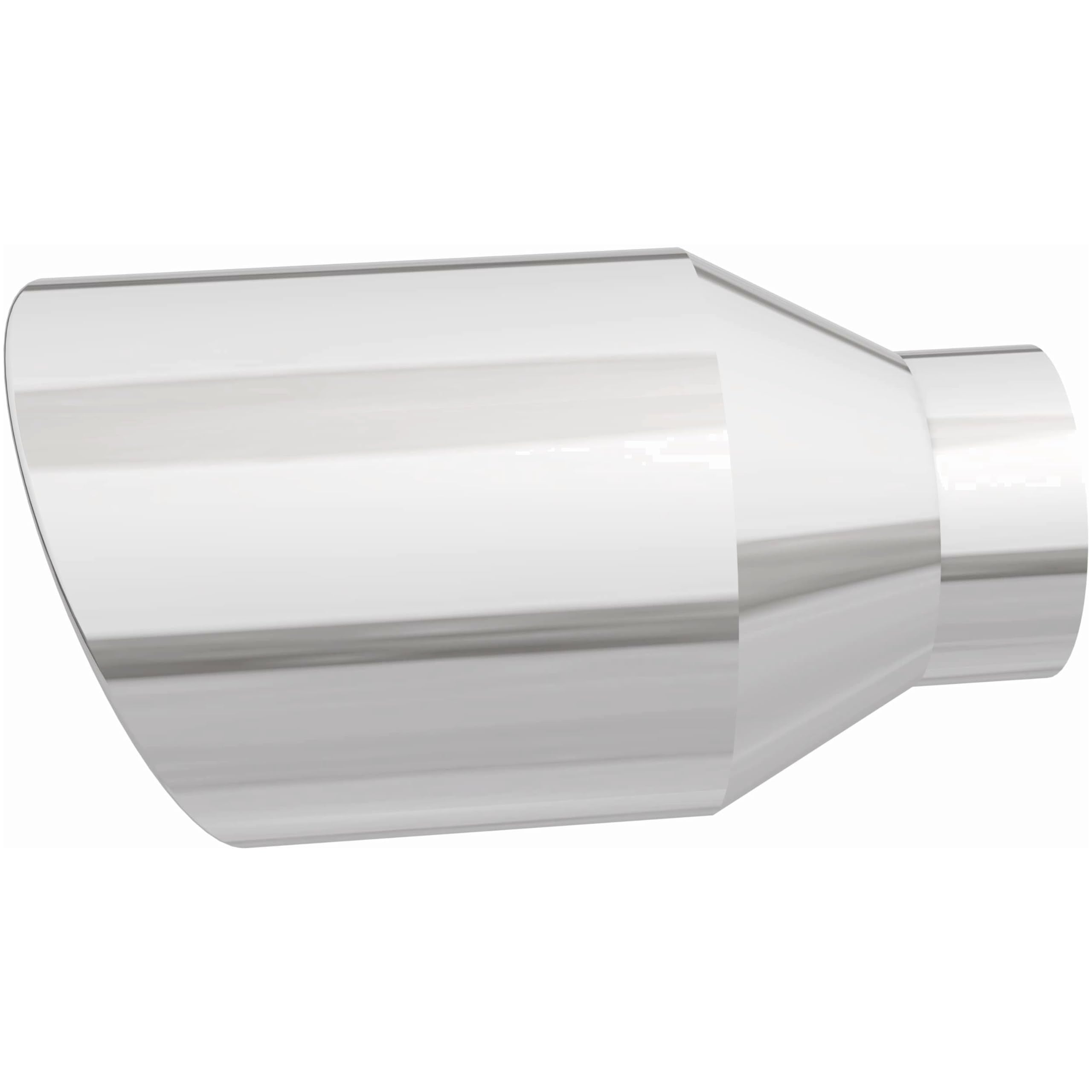 4in. Round MagnaFlow Polished Exhaust Tip, Stainless Steel