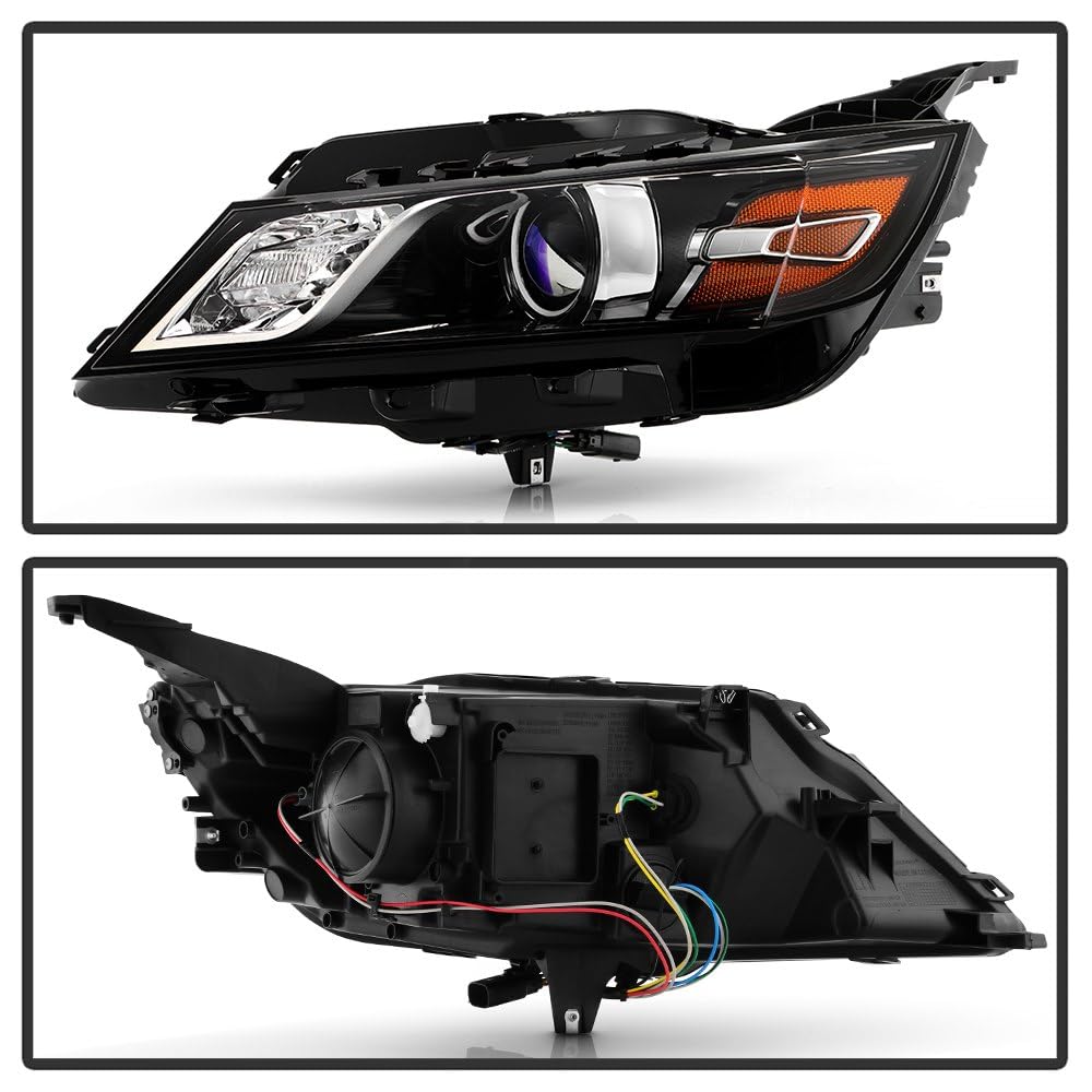 Chevy Impala 2014-2020 Spyder (OE) Driver Side Headlight - Low Beam-9005(Not Included) ; High Beam-9005(Not Included) ; Signal-7444NA(Not Included) - OE Set