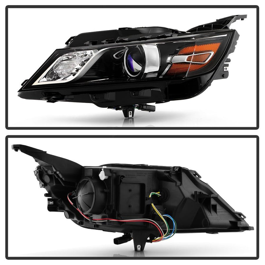 Chevy Impala 2014-2020 Spyder (OE) Driver Side Headlight - Low Beam-9005(Not Included) ; High Beam-9005(Not Included) ; Signal-7444NA(Not Included) - OE Set
