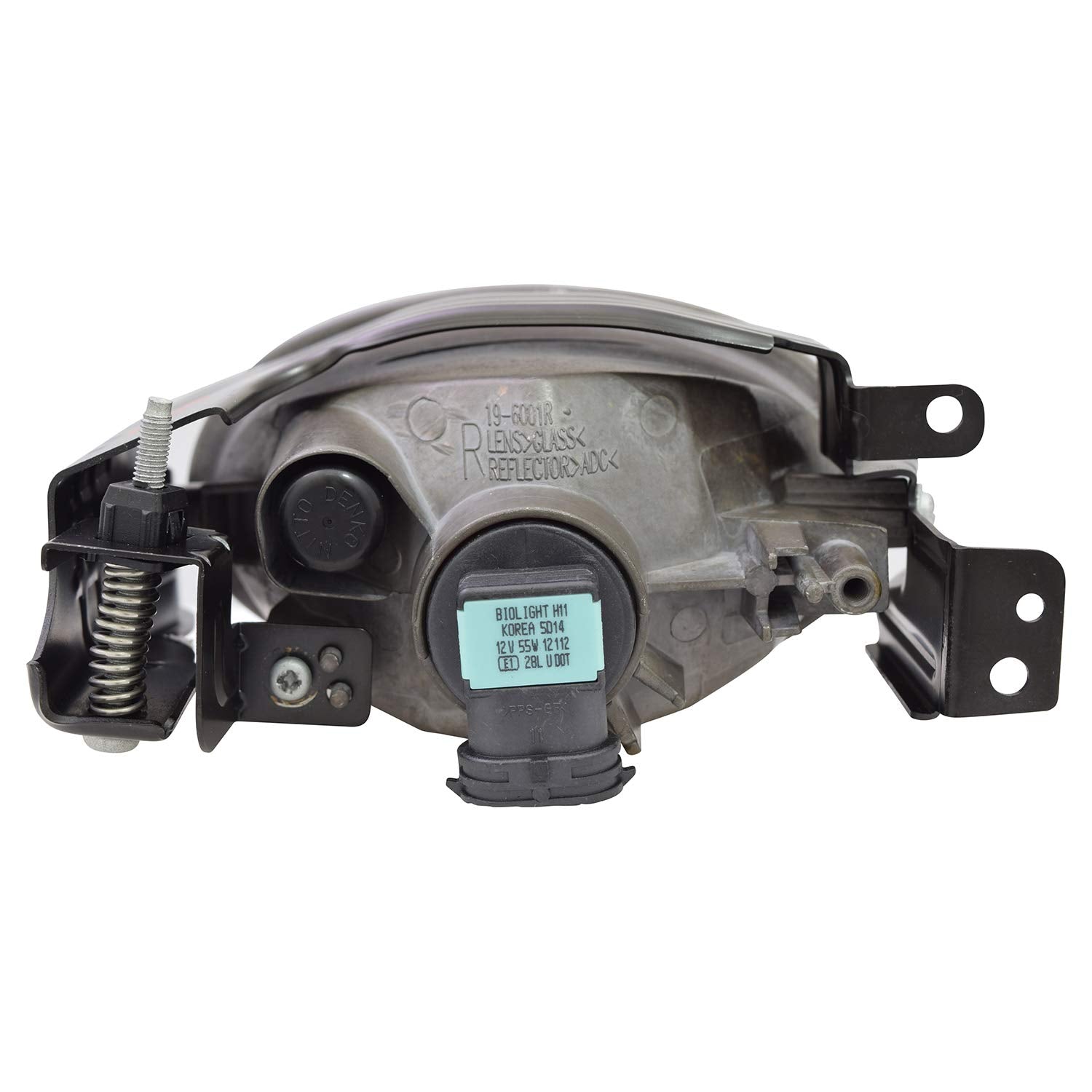 Right TYC Fog Light Assembly Compatible with 2014-2015 Honda Civic