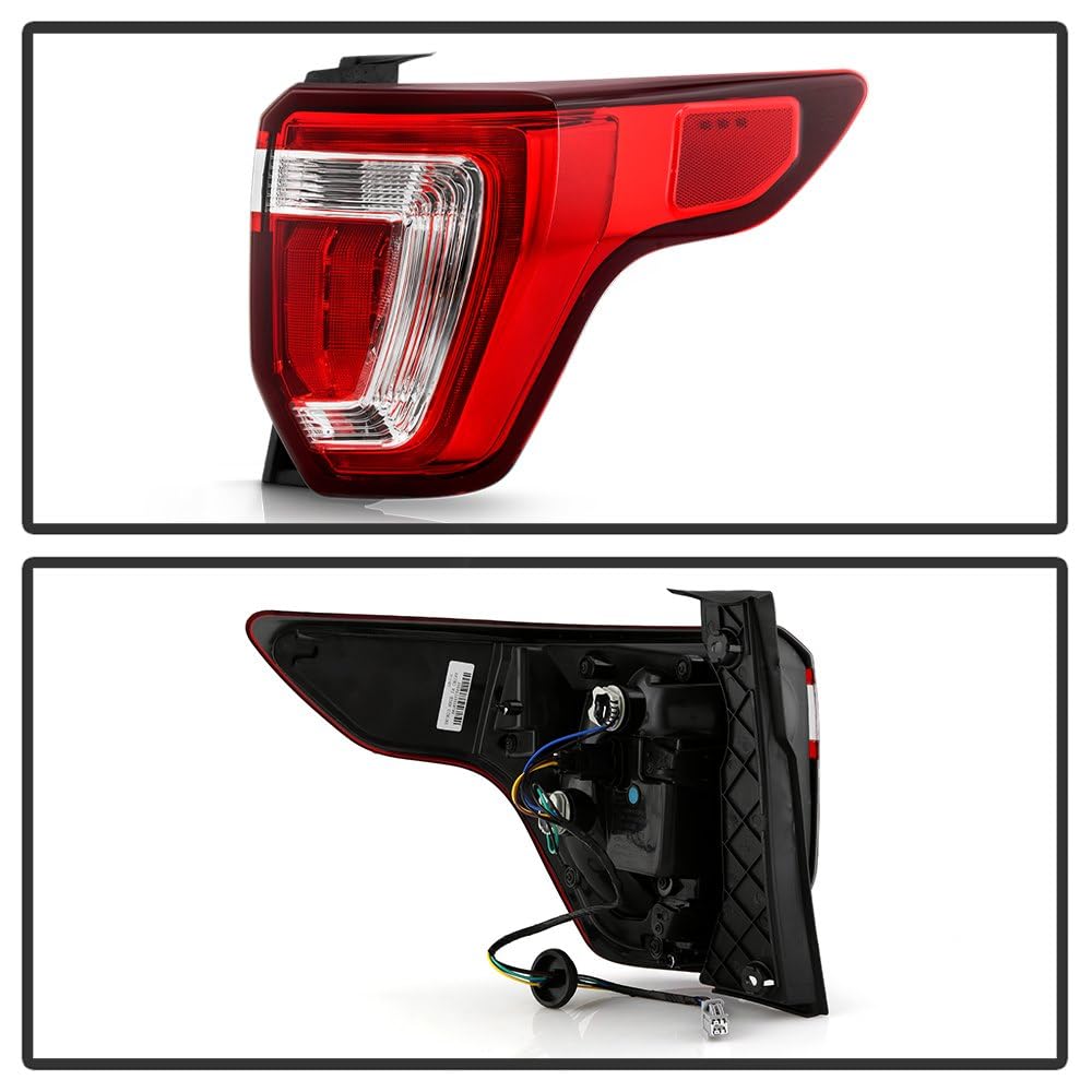 Ford Explorer Spyder (POE) 16-19 (LED Brake Parking) Halogen (Signal Backup) Tail Light - OE Right