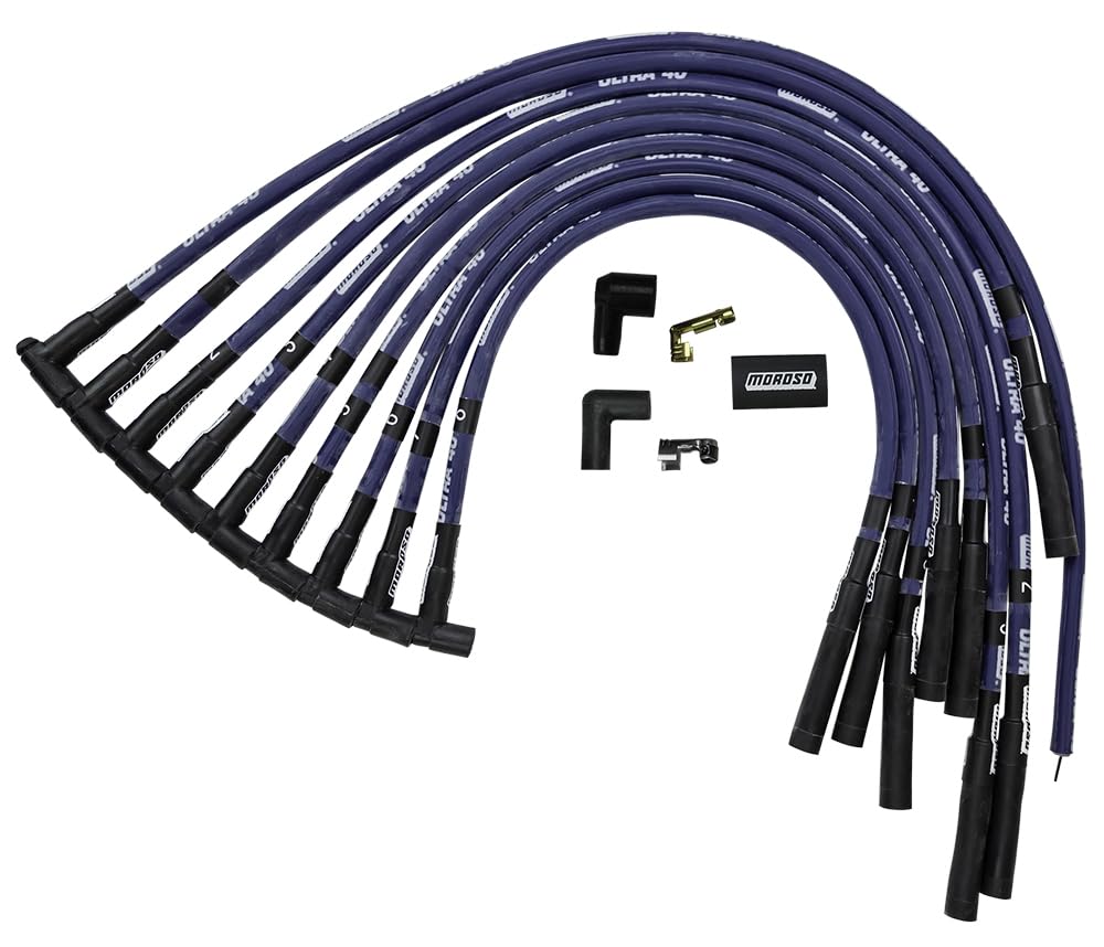 Ultra 40 Moroso Sleeved Wire Set, 73615