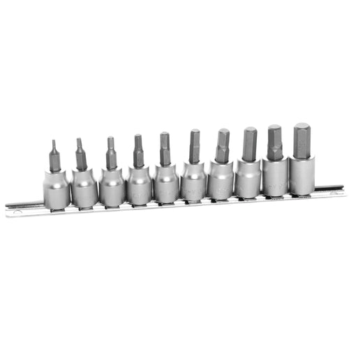 W1388 Performance Tool MET Hex Bit Socket Set, 10-Piece