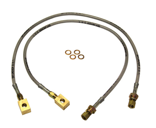 4"- 6" Skyjacker (FBL93) Stainless Steel Brake Line - Pair