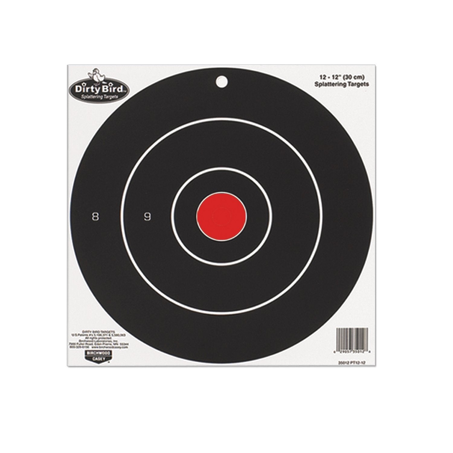 8" Rnd Trgt Dirty Bird 25 Sh Pack