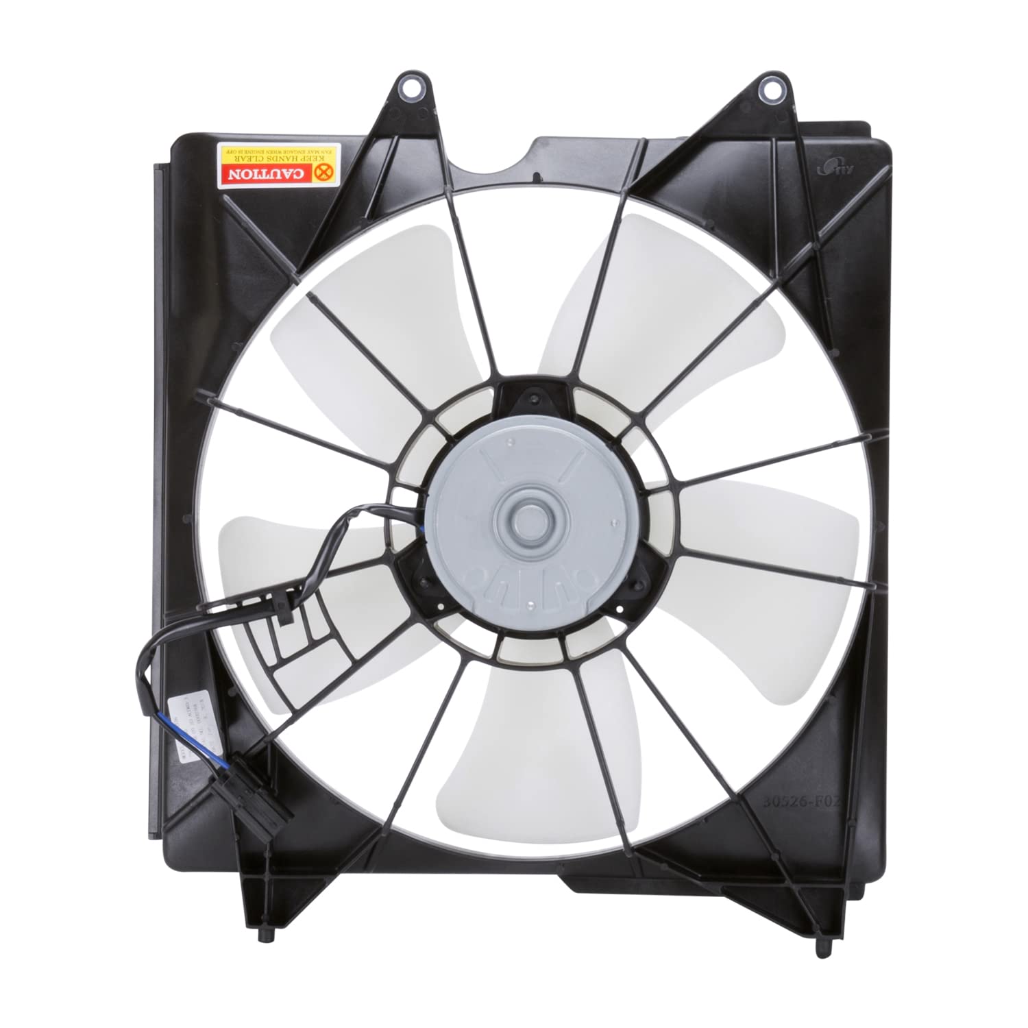 Cooling Fan Assembly TYC 601190 Compatible with 2008-2012 Honda Accord, Black