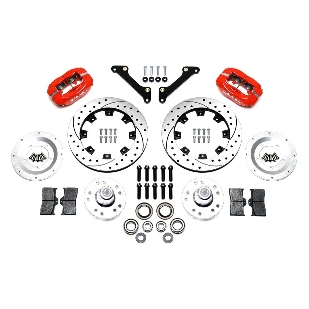 Red FDLI Front Kit,12.19", Drilled