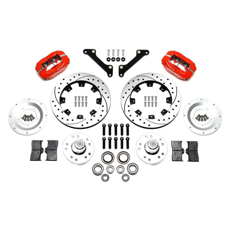 Red FDLI Front Kit,12.19", Drilled