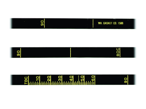 Precision Timing Tape Mr. Gasket 1588