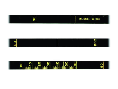 Precision Timing Tape Mr. Gasket 1588