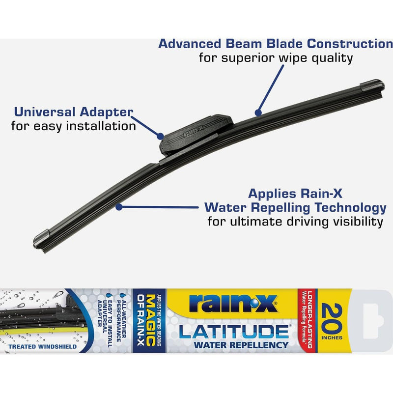 17" Rain-X Latitude Wiper Blade