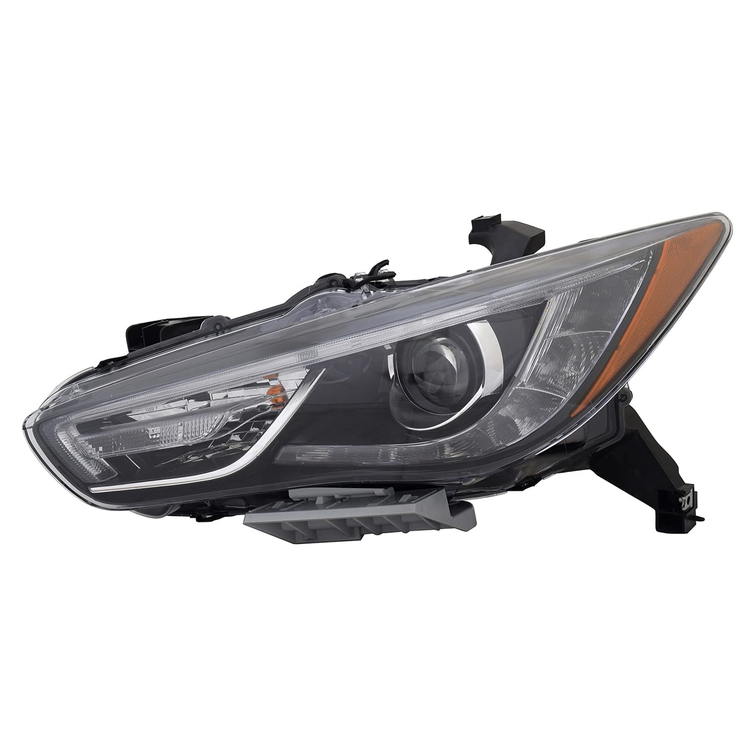 Left TYC Headlight Assembly Compatible with 2019-2020 Infiniti QX60