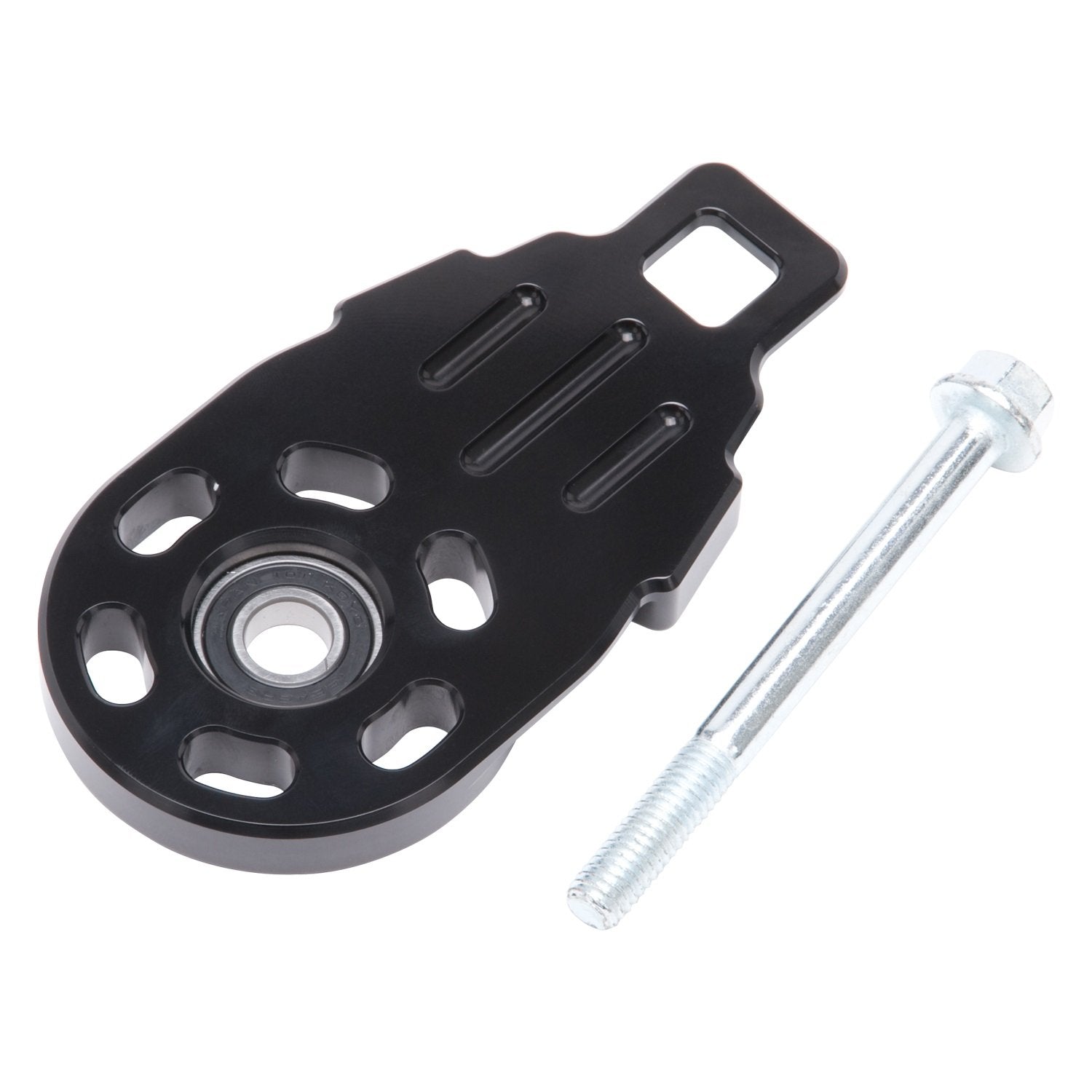 Edelbrock Enforcer Supercharger Belt Tensioner Cover 15553 For Use w/Enforcer Supercharger Black Enforcer Supercharger Belt Tensioner Cover