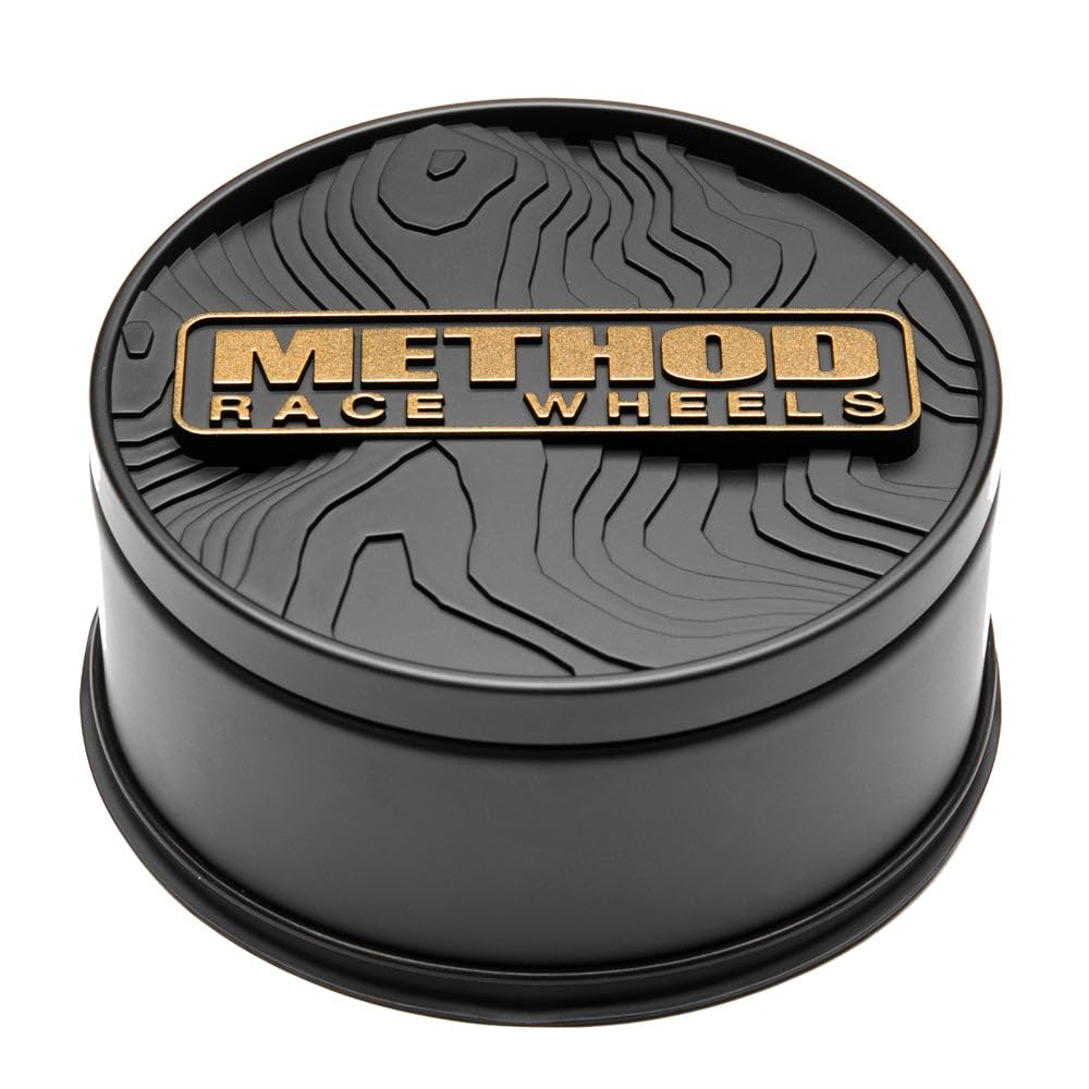 Method Race Wheels - TOPO, Cap, 93MM, Push Thru Cap, Bronze