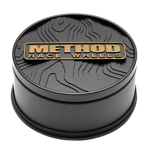 Method Race Wheels - TOPO, Cap, 93MM, Push Thru Cap, Bronze