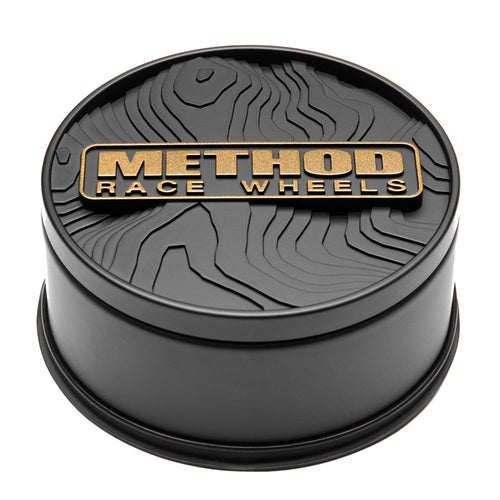 Method Race Wheels - TOPO, Cap, 93MM, Push Thru Cap, Bronze