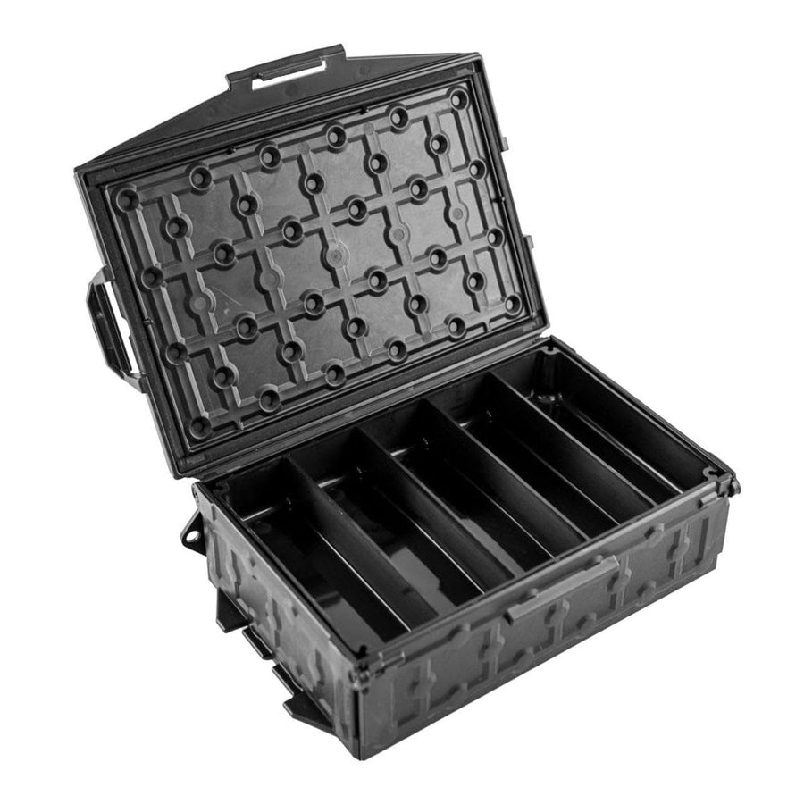 TracPak YakAttack 5x1 Inserts Two Pack | Half-Depth Organizers for Stackable Storage Box | 5 Compartments Each | Includes Stacking Tabs | Fits TracPak System | Made in USA